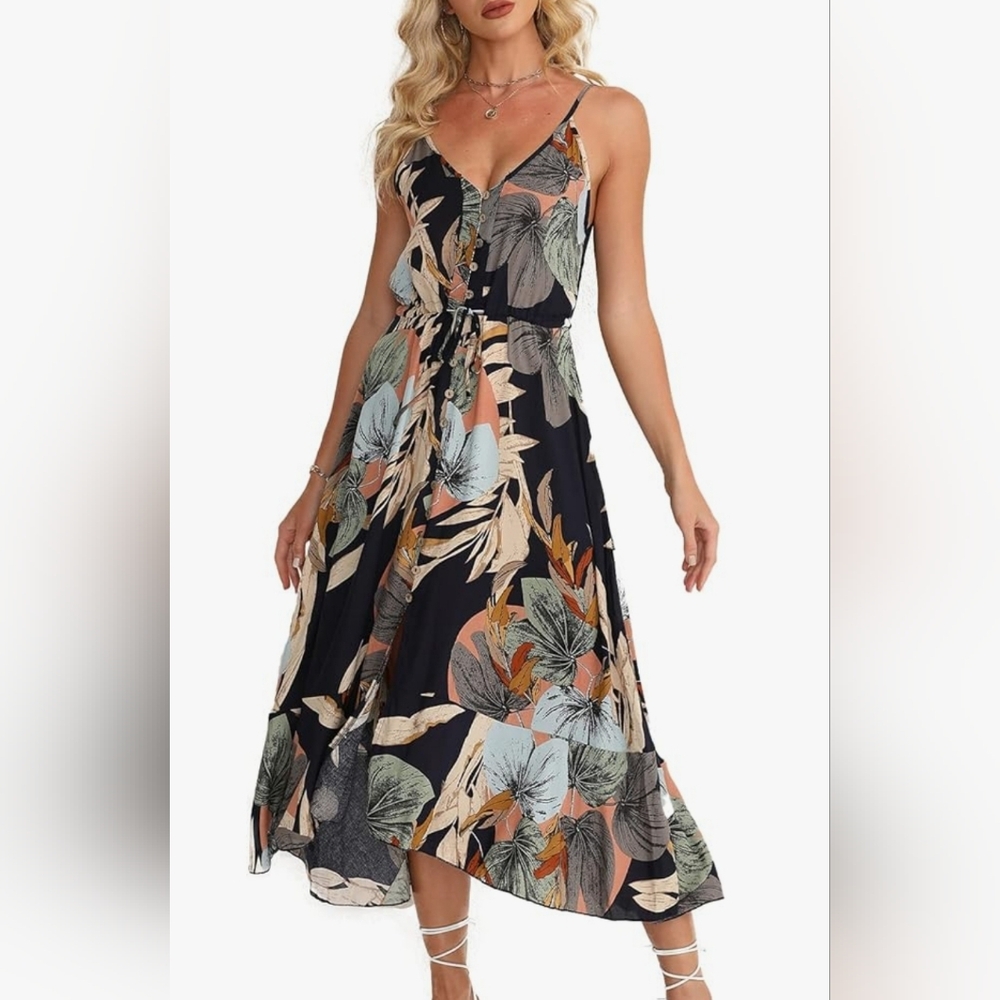 BROVAVE Summer Casual Boho Sundress